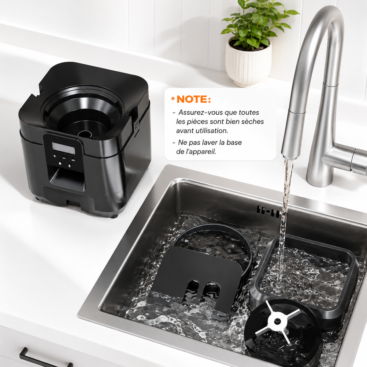 Distributeur automatique connecté pour chat – WiFi et bol inox