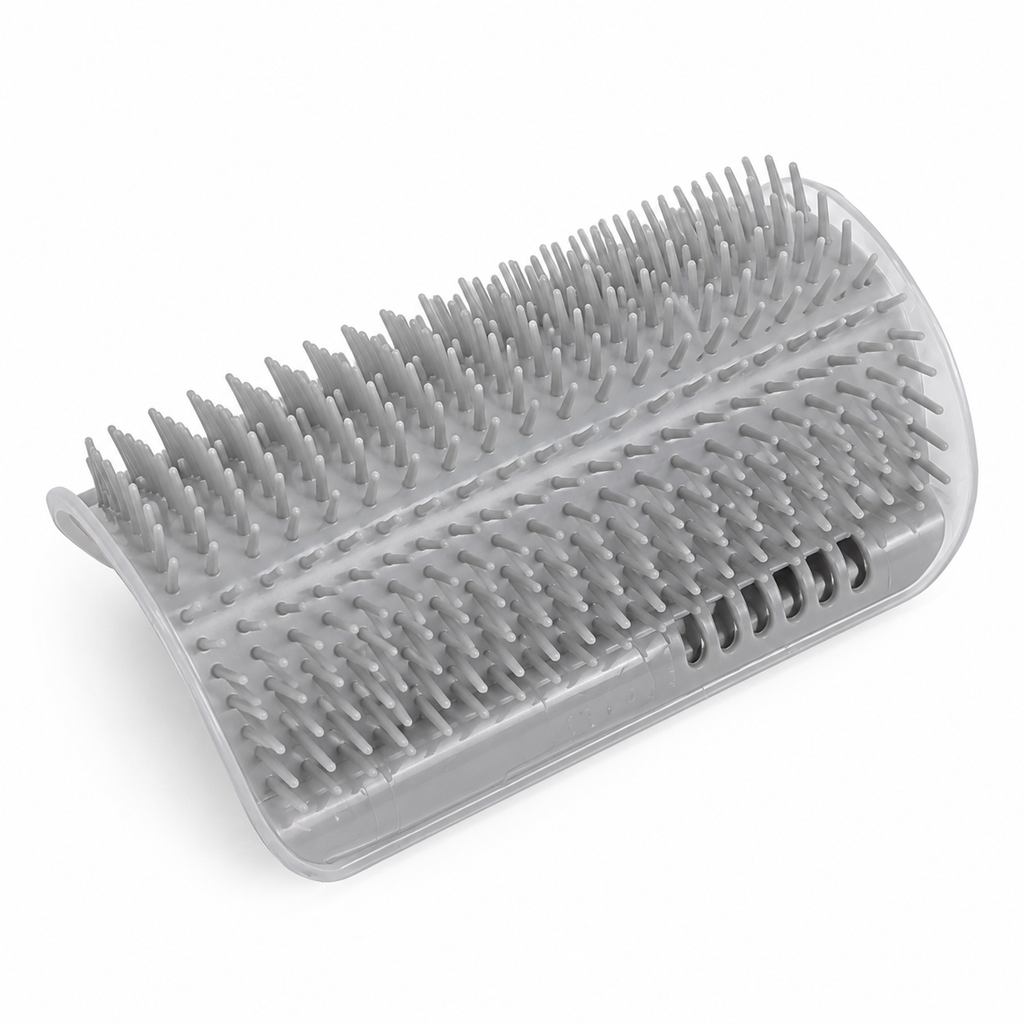 Outil de massage pour chat, peigne de massage pour l'élimination des poils d'animaux, brosse auto-nettoyante pour les coins muraux, jouets pour chats, accessoires de beauté pour animaux