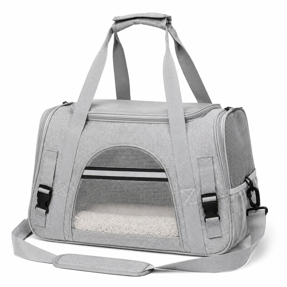 Sac de Transport pour Chat | Souple, Respirant et Bandoulière